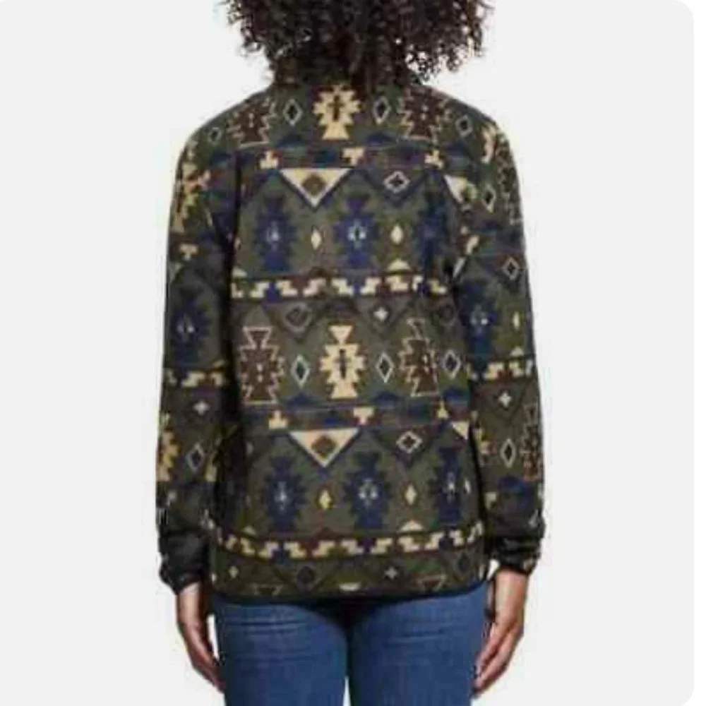 Weatherproof Vintage Women’s Printed Fleece Pullover- Kalamata - Picture 4 of 9